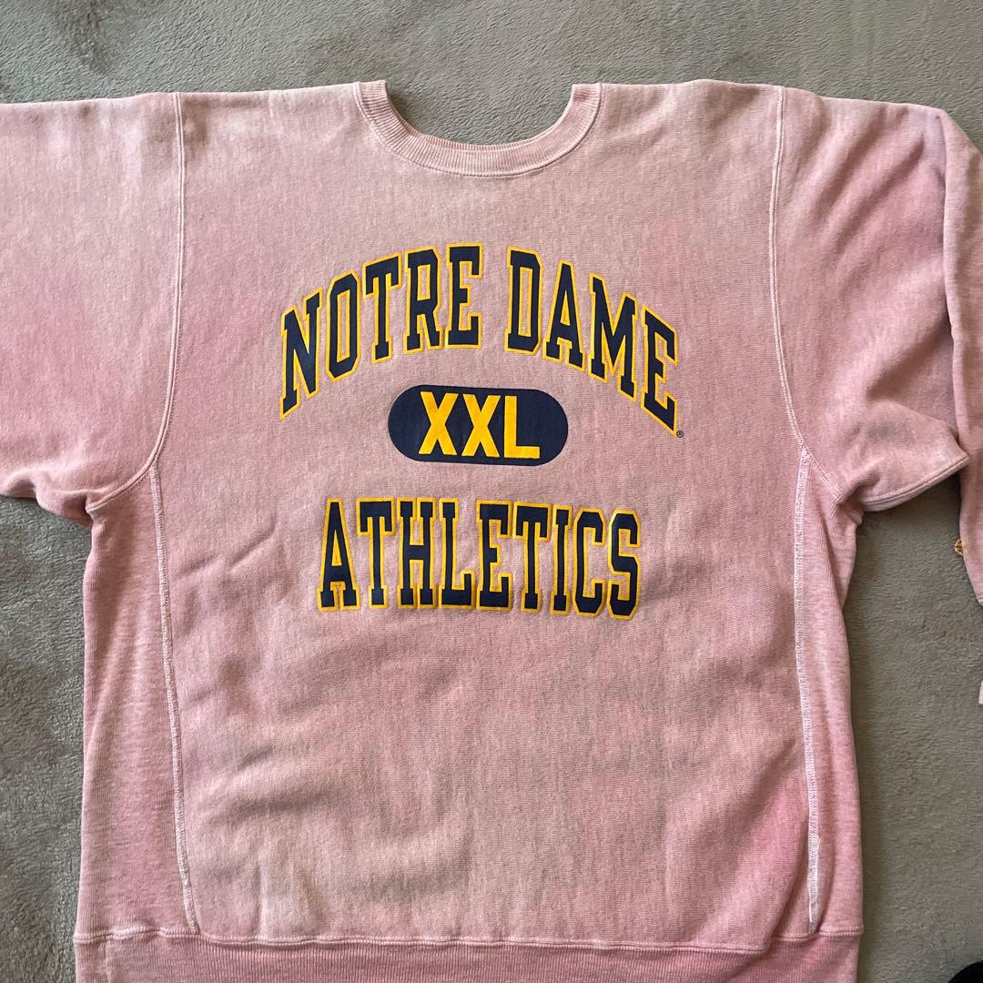 Champion Notre Dame Athletics XXL スウェット