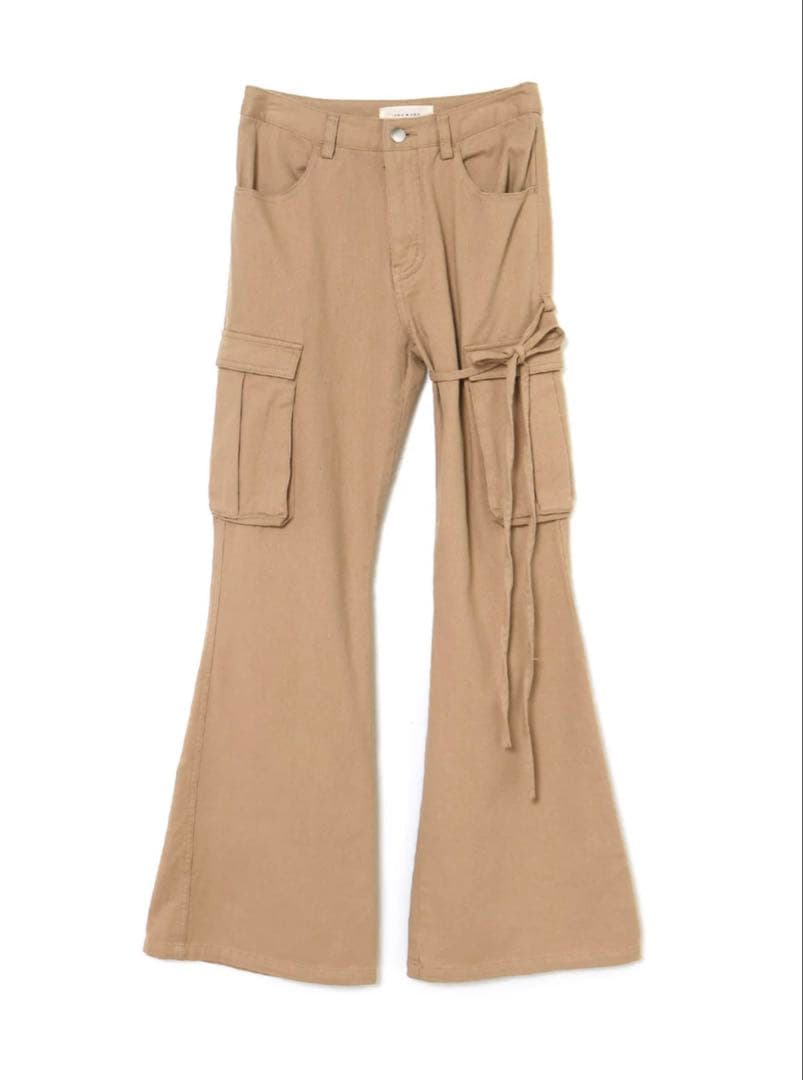 パンツ andmary Heart point cargo pants beige