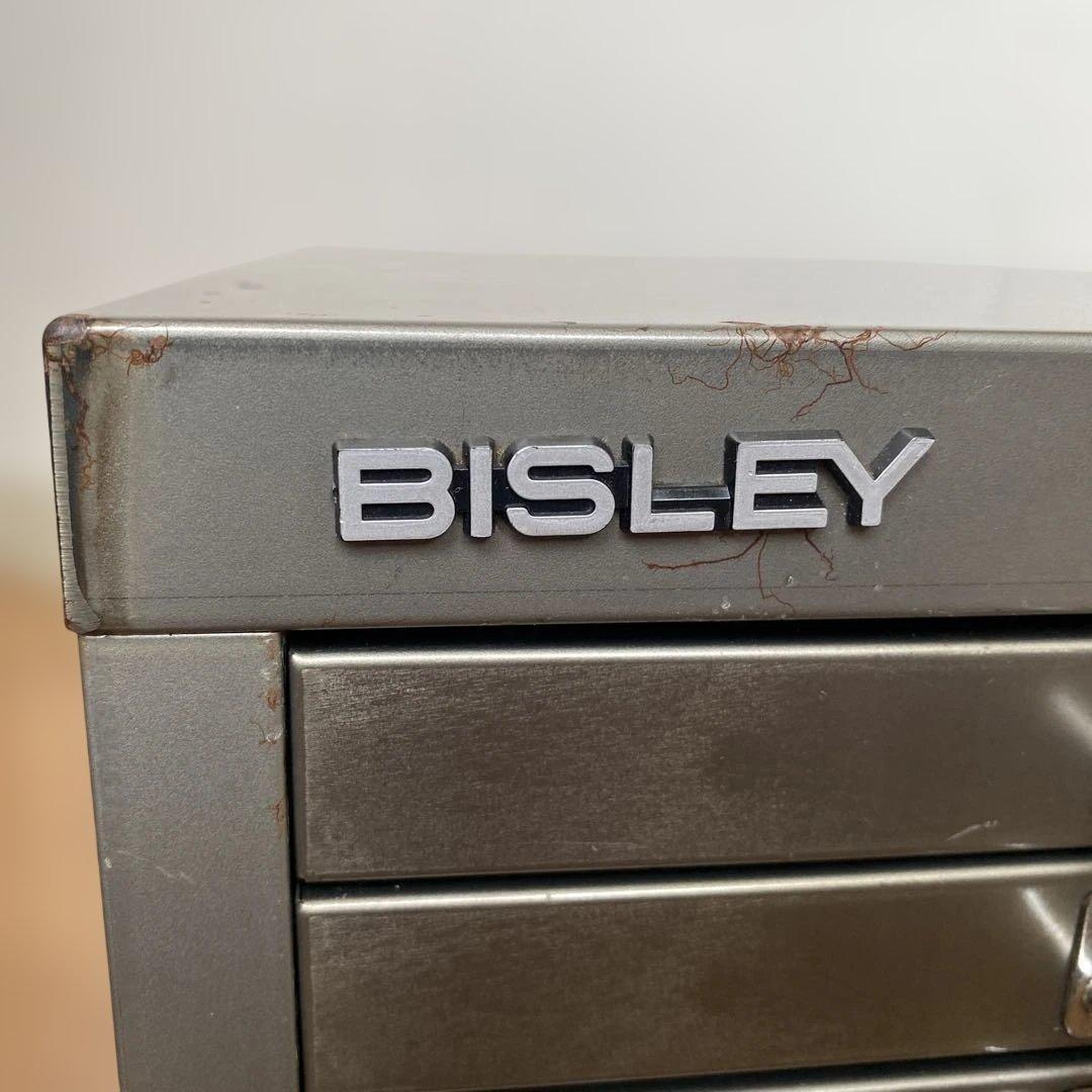 ゾ*ウ様 BISLEY ビスレー A4キャビネット10段 ヴィンテージ