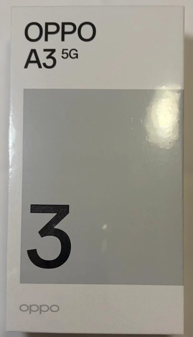 OPPO A3 5G ブラック SIMフリー 未開封