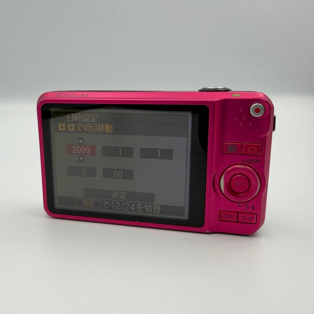 【動作確認済】CASIO EX-Z90 EXILIM デジタルカメラ ピンク