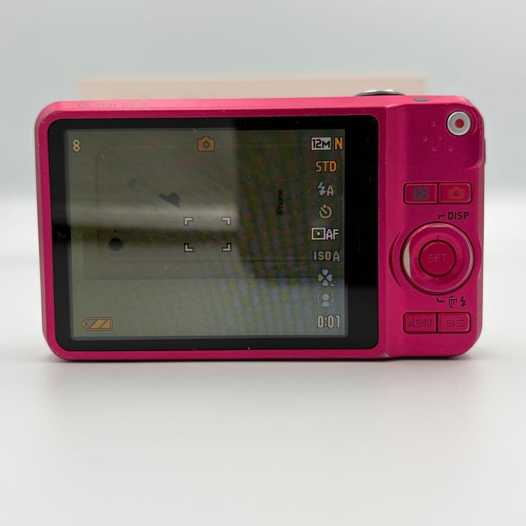 【動作確認済】CASIO EX-Z90 EXILIM デジタルカメラ ピンク