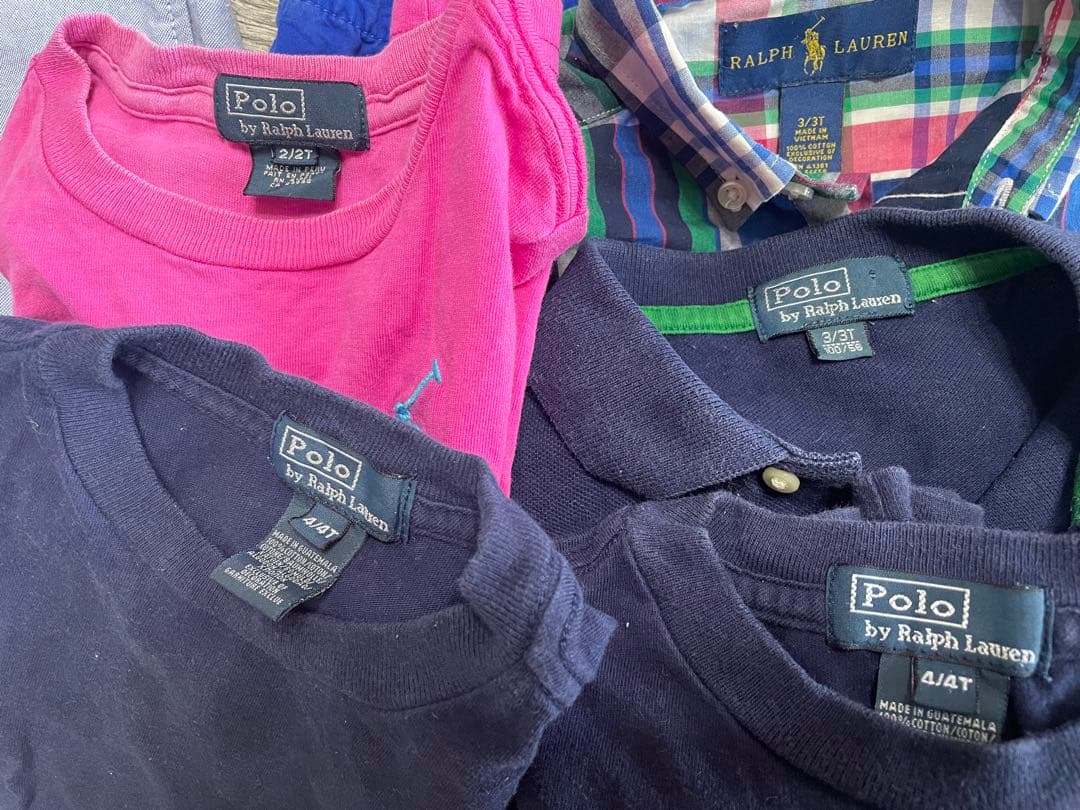 子供服　ブランド　男の子　40点　まとめ売り　ノースフェイス　ラルフローレンなど