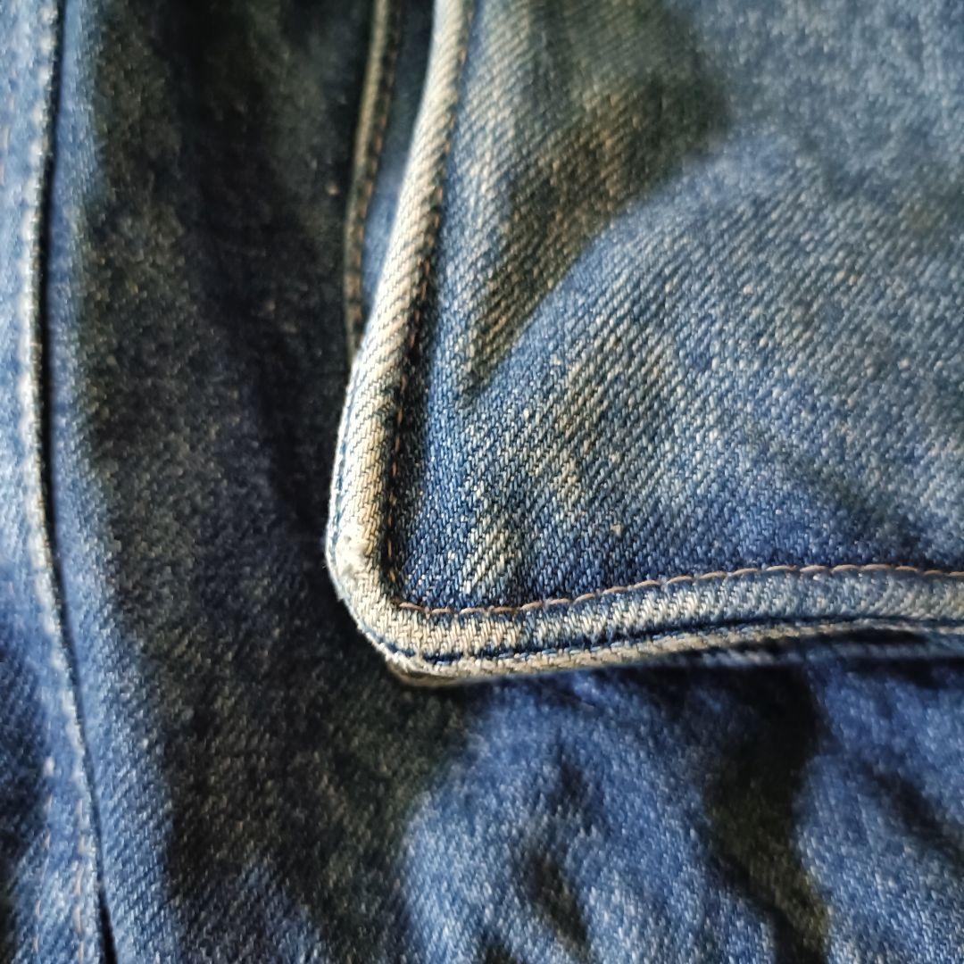 80s ユーロ RACING HORSE オーバーサイズ デニムブルゾン