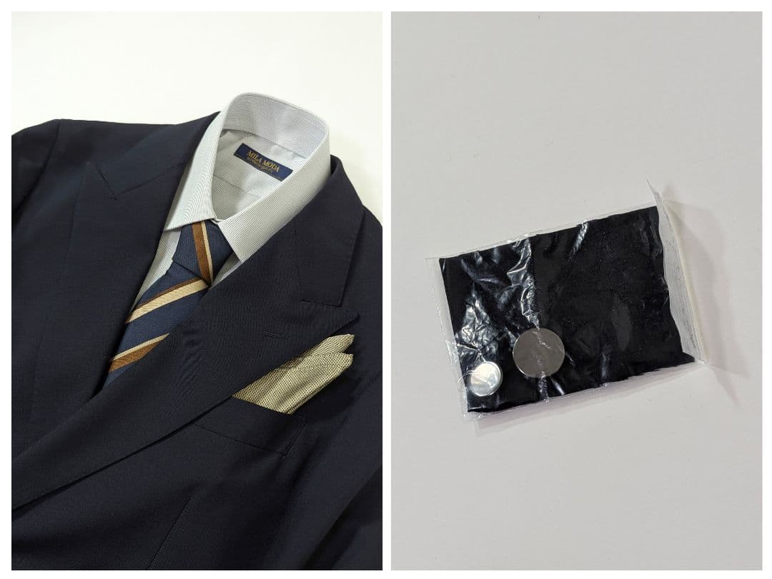 超高級約5.4万★極美品ユナイテッドアローズ　ダブル4B　テーラードジャケット