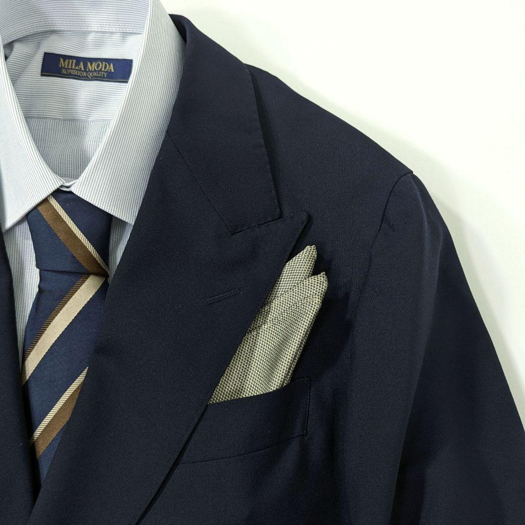 超高級約5.4万★極美品ユナイテッドアローズ　ダブル4B　テーラードジャケット