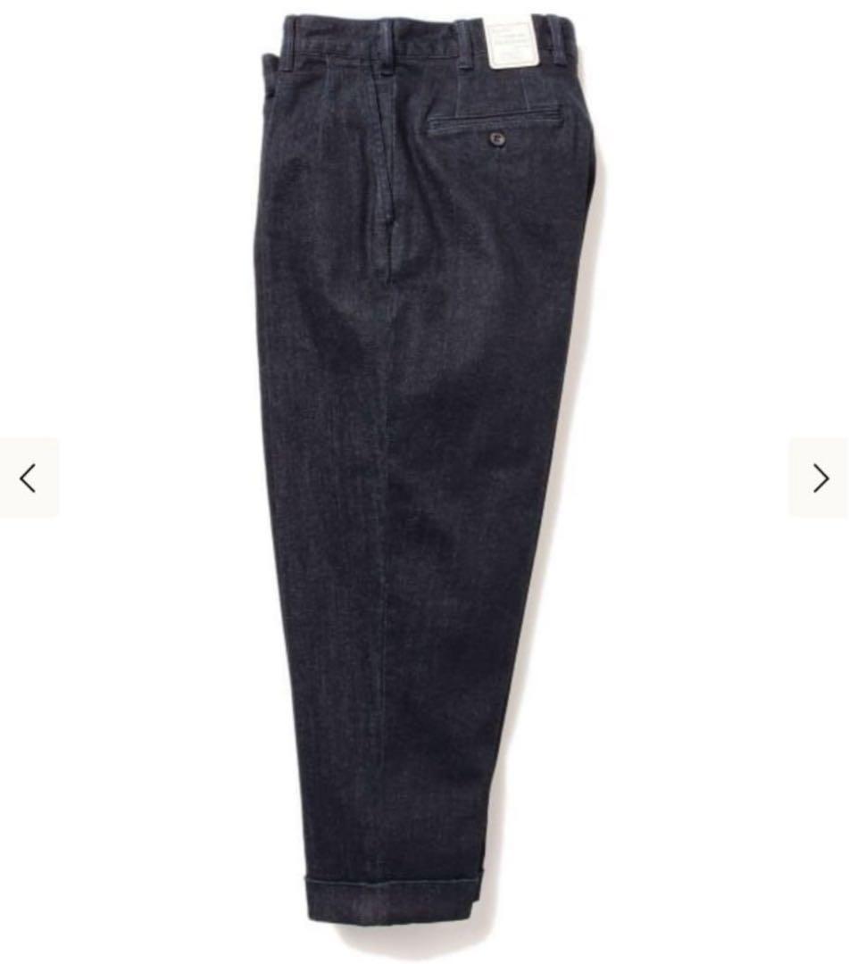 BEAMS PLUS ビームス プラス　2 Pleats denim ①