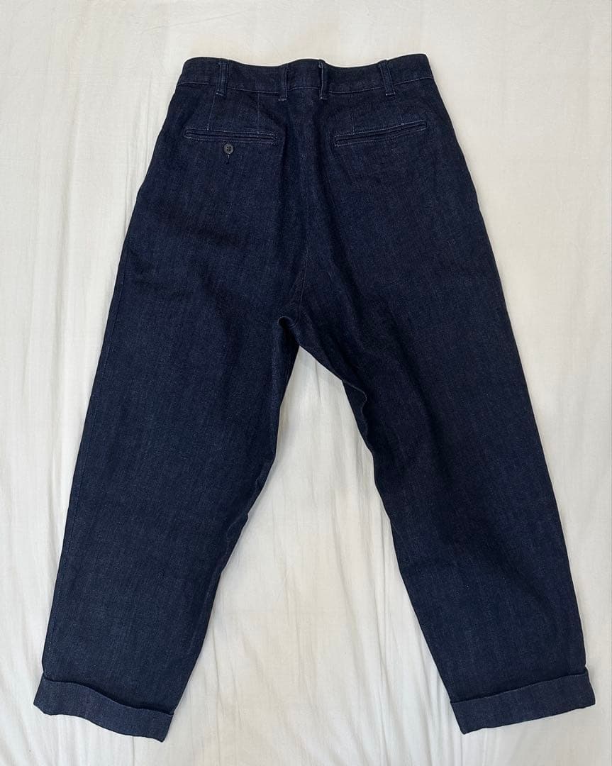 BEAMS PLUS ビームス プラス　2 Pleats denim ①