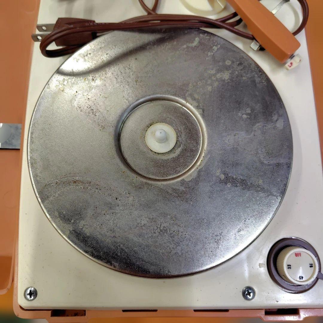 VICTOR オレンジ クラッチバッグ　ジャンク