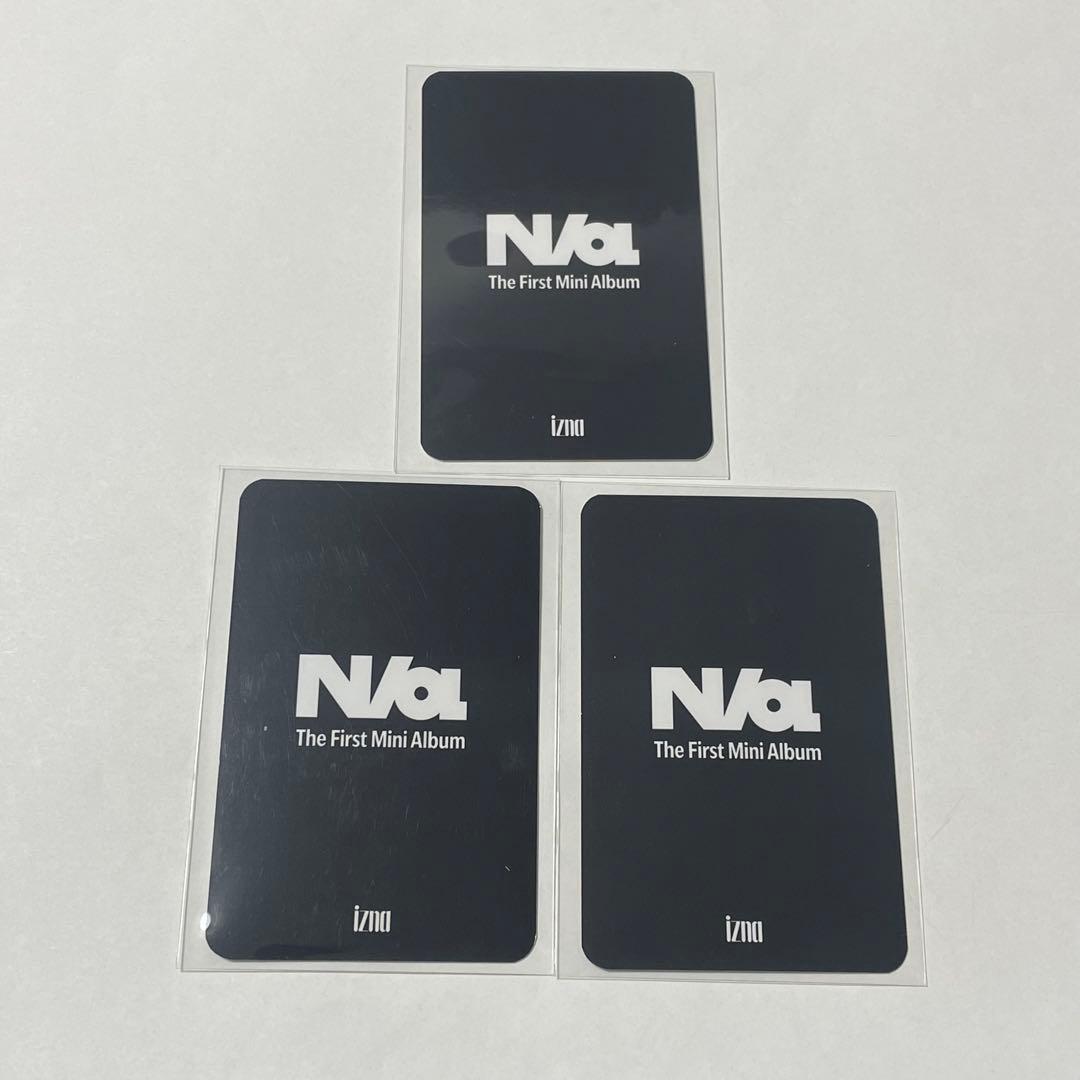 izna ショーケース 入場特典 トレカ 限定　3枚セット