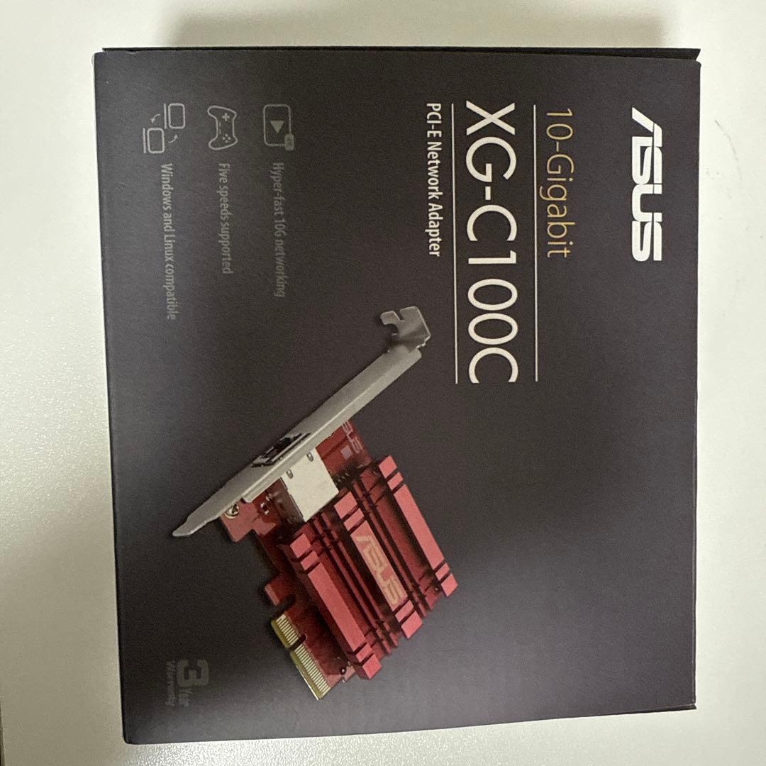 ASUS XG-C100C PCIe ネットワークアダプター