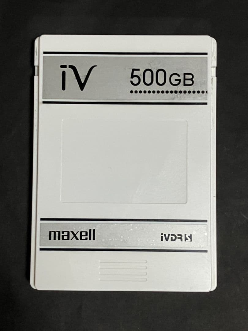 マクセル　maxell iVDR-S 500GB カセットHDD