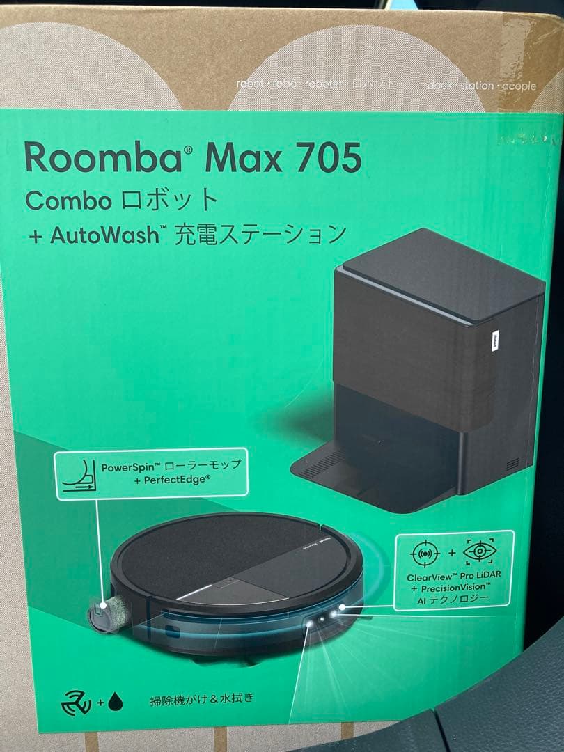 RoombaMax705Comboロボット+ AutoWash 充電ステーション