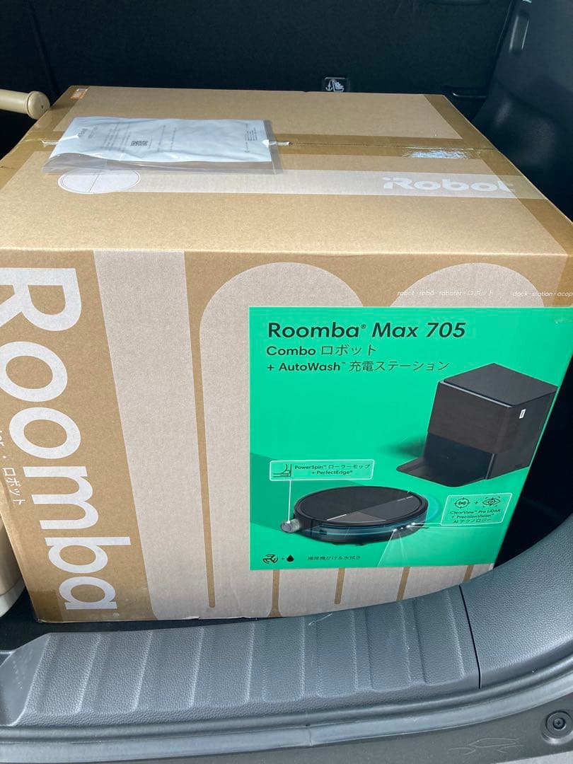 RoombaMax705Comboロボット+ AutoWash 充電ステーション