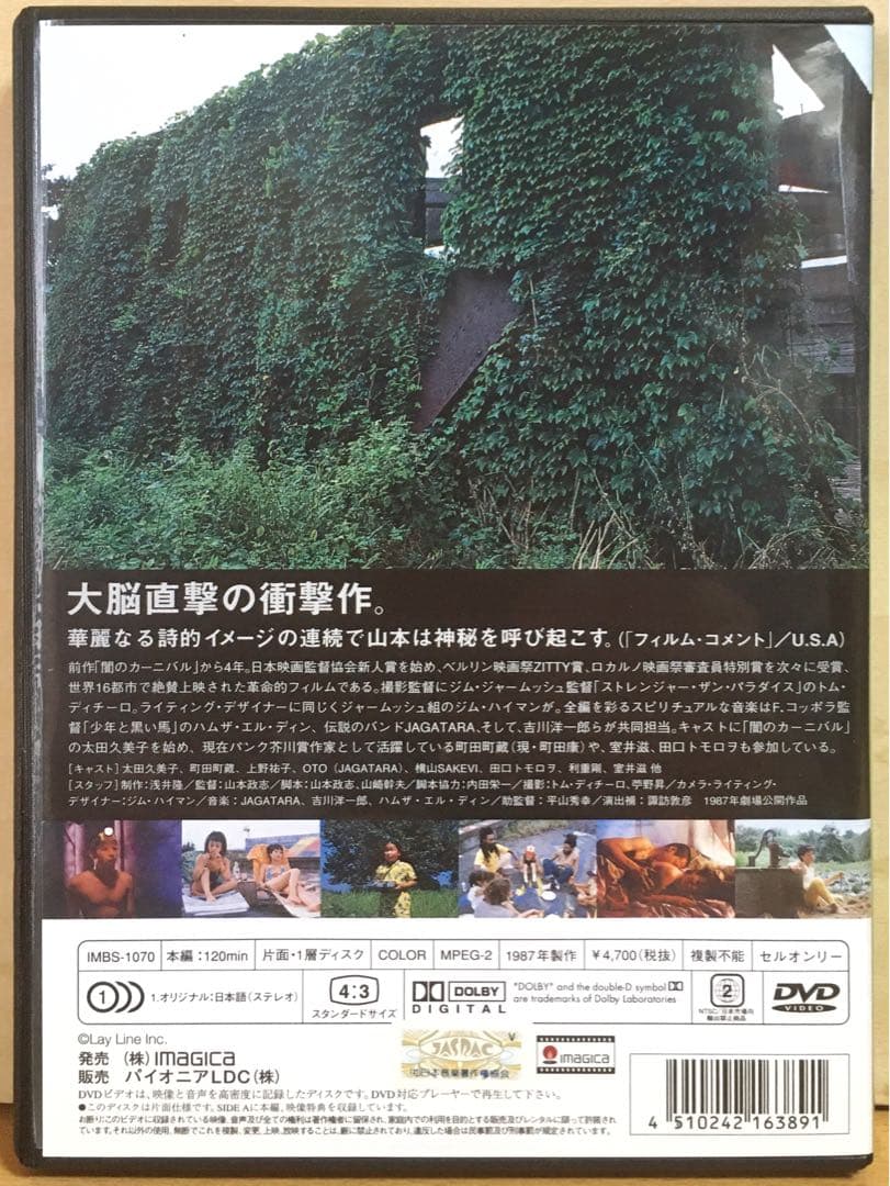 『ロビンソンの庭』('87日本) セル版DVD＋フライヤー