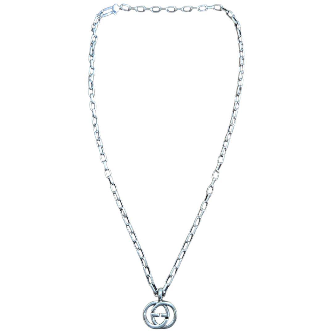 GUCCI グッチ ネックレス インターロッキングG 4217G 8402