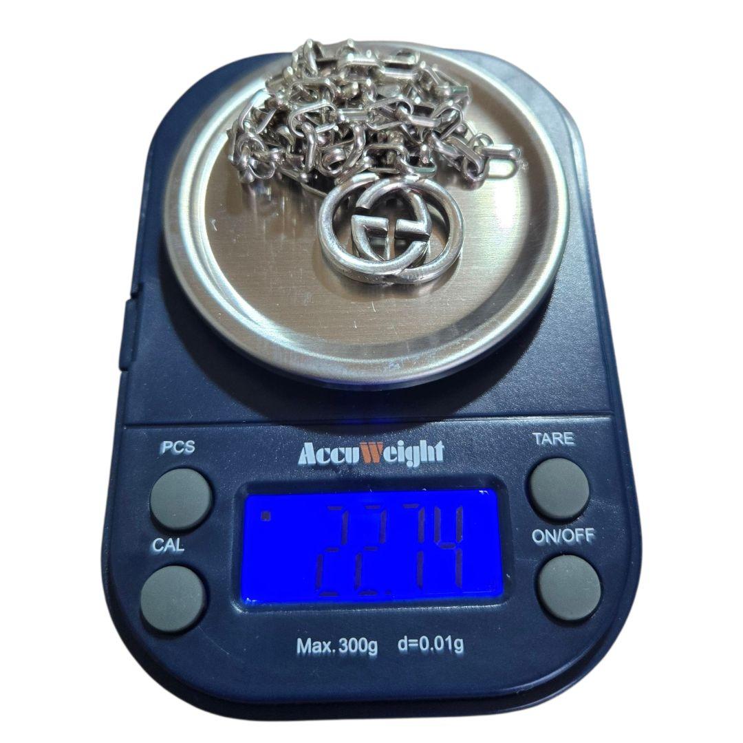 GUCCI グッチ ネックレス インターロッキングG 4217G 8402