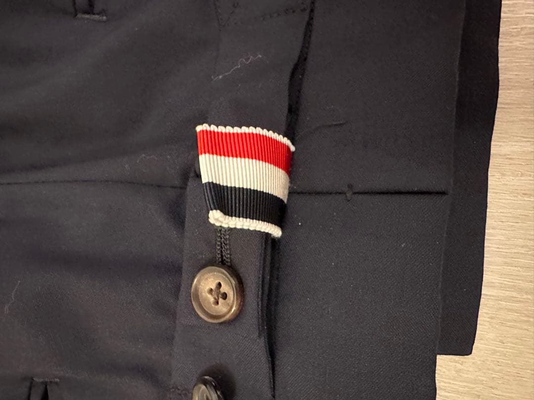 【最終】トムブラウン　スーツ　上下ジャケットネイビー