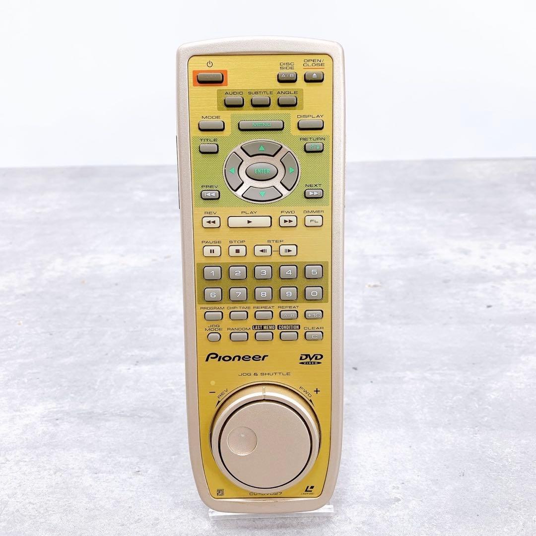 【動作品】Pioneer DVL-919 DVD/CD/LDプレーヤー リモコン
