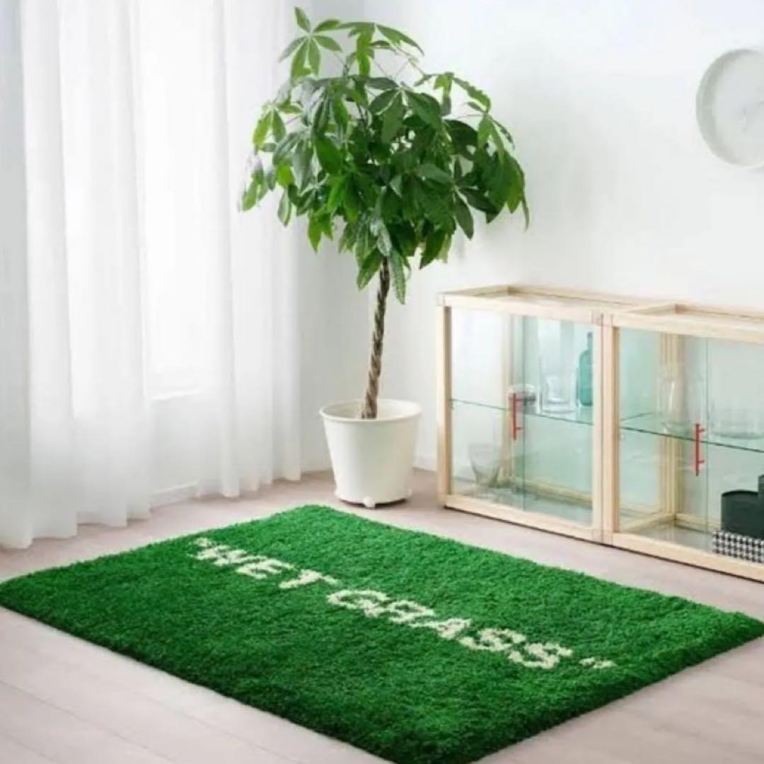 IKEA×Virgil Abloh MARKERAD“WET GRASS”ラグ