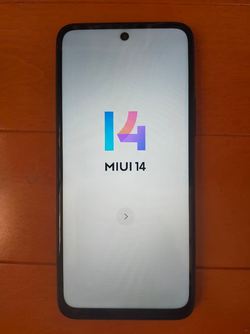 M*n様 Xiaomi Redmi note 10 MIUI 14 本体 ブラッ