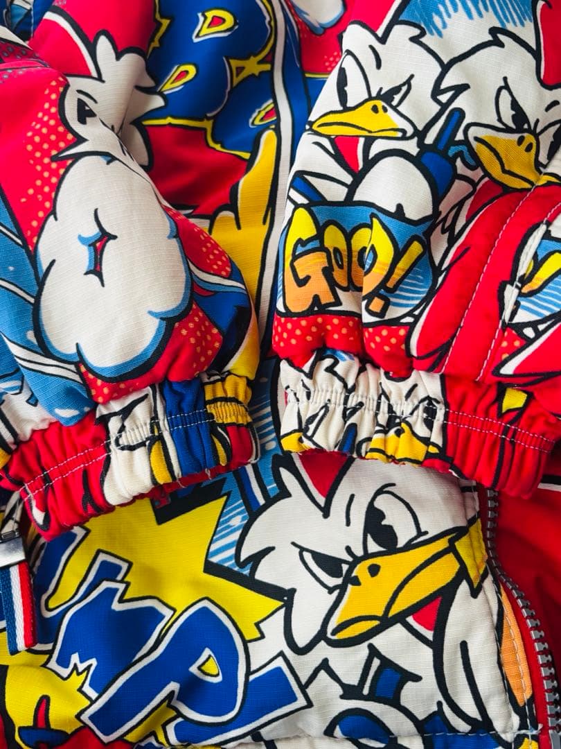 激レア!!ヴィンテージ ellesse リバーシブル　ココリコ　スキーウェア M