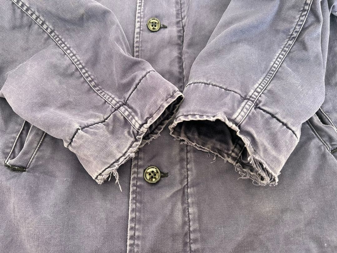 us navyユーティリティジャケット60's vintageデッキジャケット