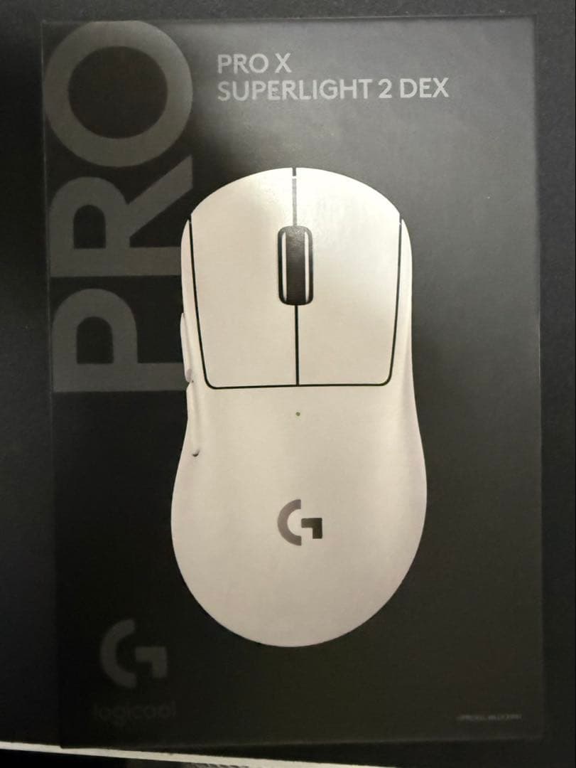 logicool G PRO X SUPERLIGHT 2 DEX ホワイト