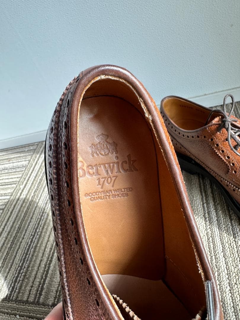 靴 BERWICK 1707 Dark Brown Country Calf