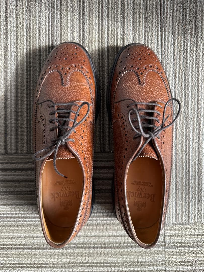 靴 BERWICK 1707 Dark Brown Country Calf