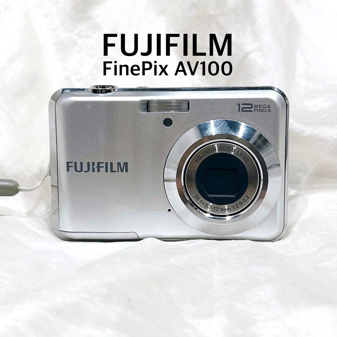 乾電池 FUJIFILM Finepix AV100デジタルカメラ 動作確認済