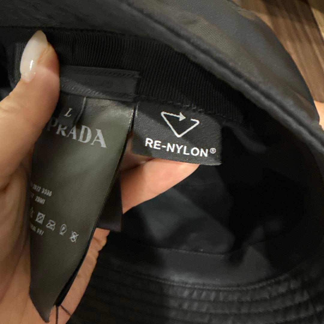 PRADA バケットハット Lサイズ RE-NYLON
