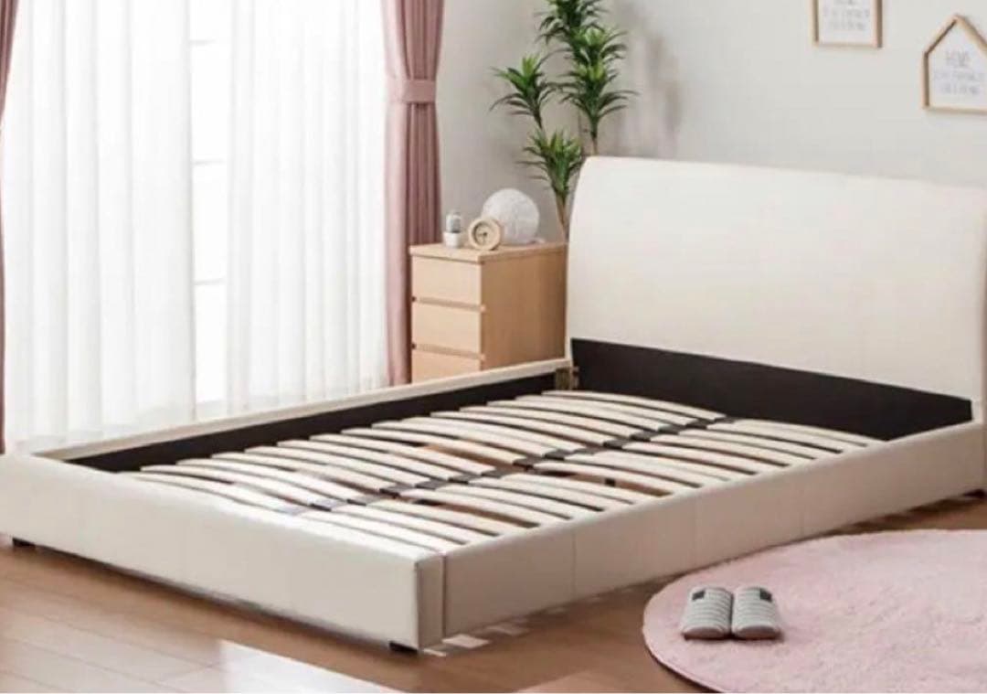 【セット販売】ニトリ ダブルサイズのベッドフレームとマットレス