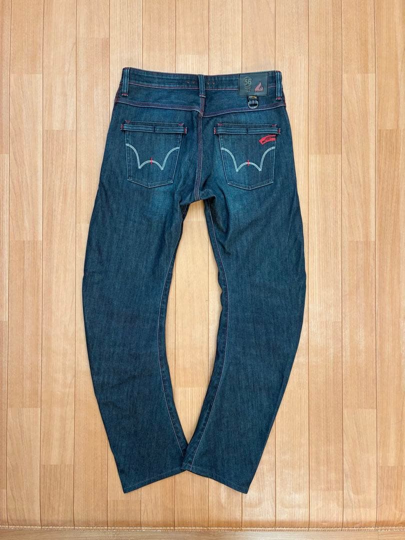 56design × EDWIN 056 ライダー ジーンズ コーデュラ