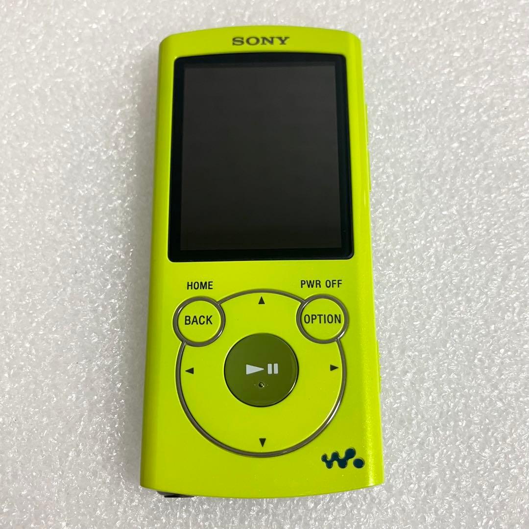 【超美品　バッテリ良好】SONY ウォークマン　NW-S765 16GB ライム