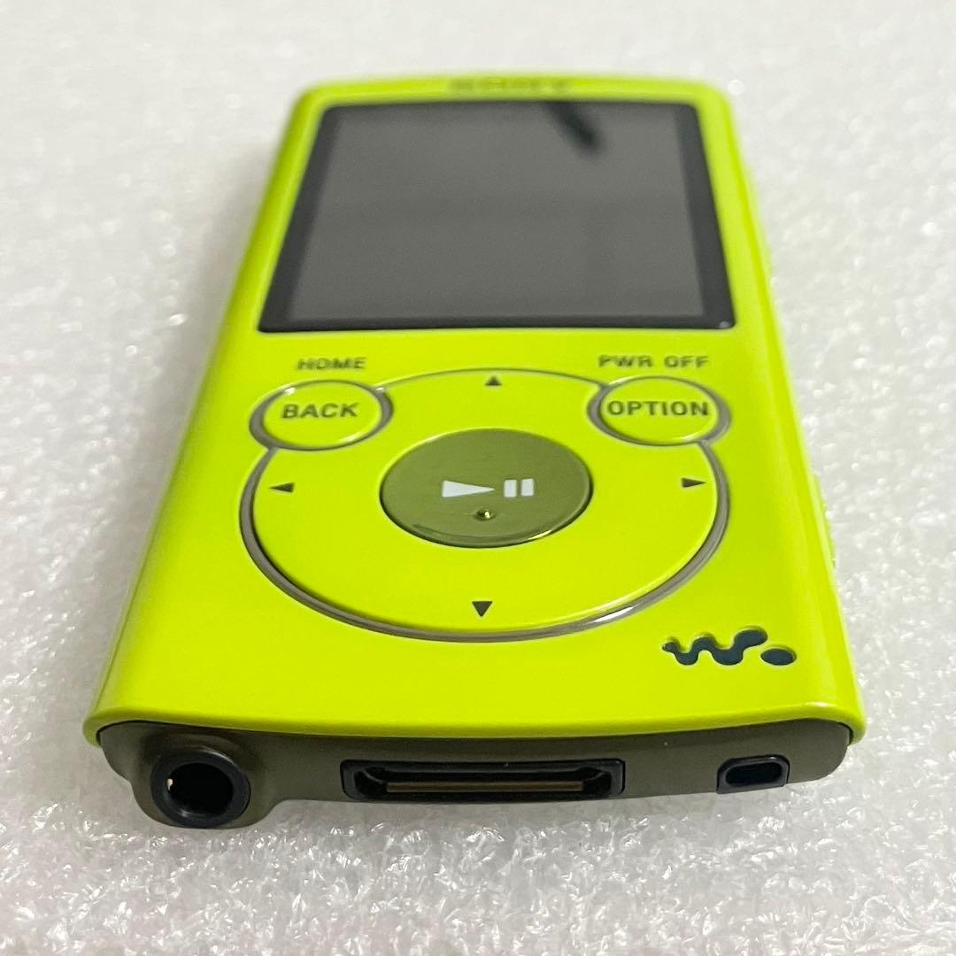 【超美品　バッテリ良好】SONY ウォークマン　NW-S765 16GB ライム
