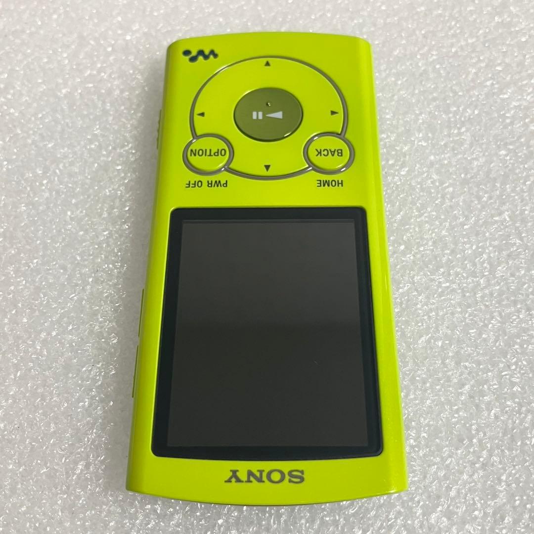 【超美品　バッテリ良好】SONY ウォークマン　NW-S765 16GB ライム