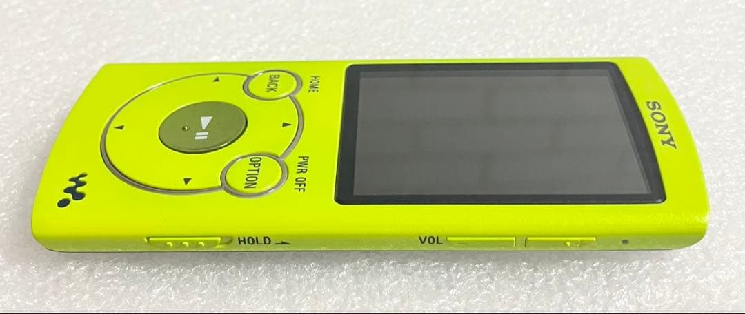 【超美品　バッテリ良好】SONY ウォークマン　NW-S765 16GB ライム