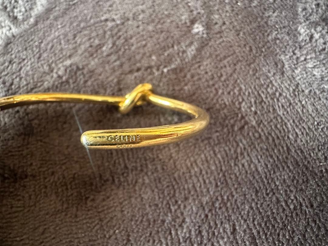 CELINE ノット　バングル　S