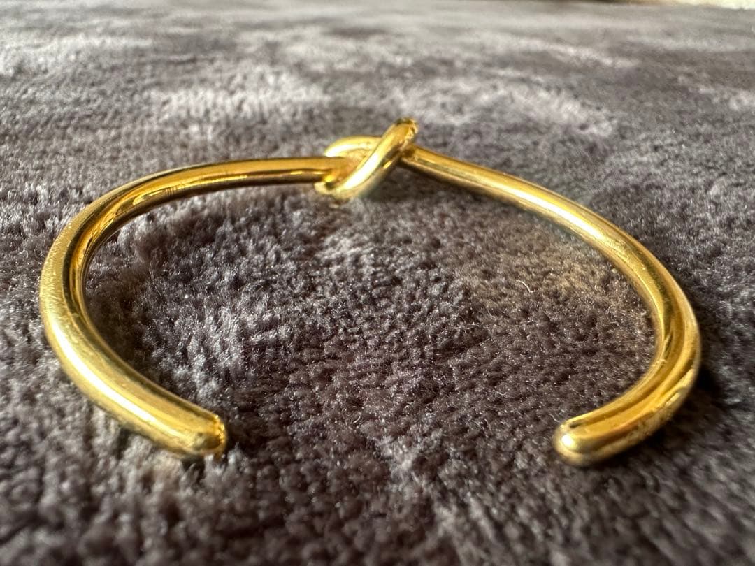 CELINE ノット　バングル　S