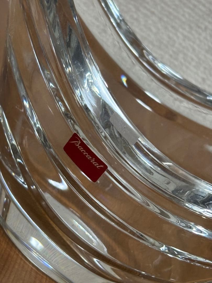 Baccarat バカラ　フラワー　ウェーブボール