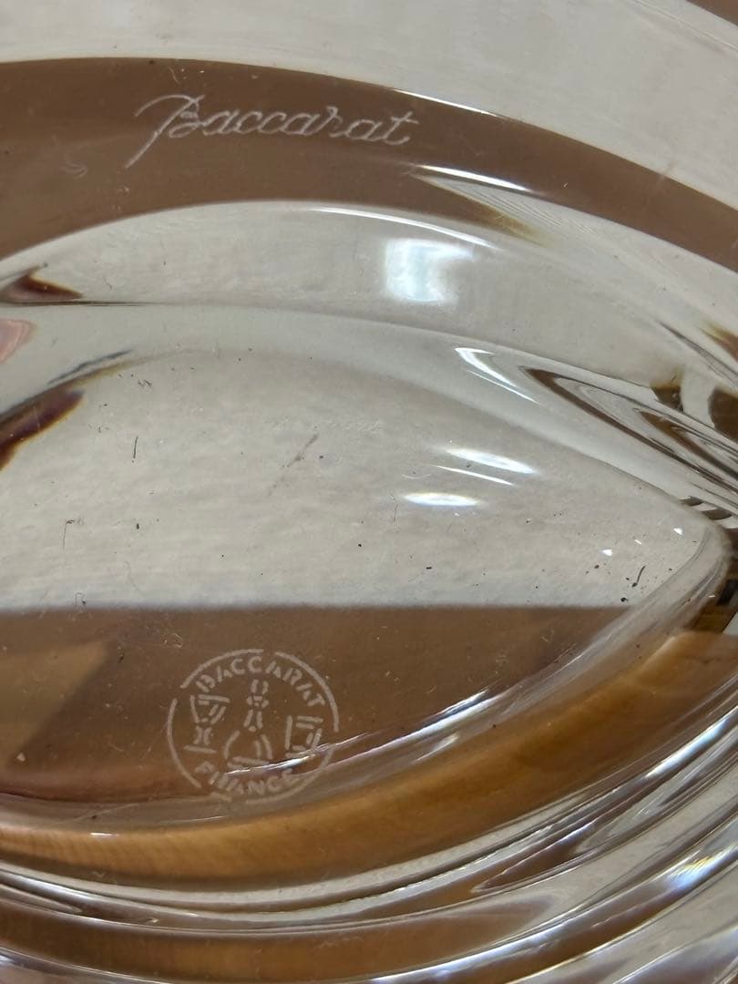 Baccarat バカラ　フラワー　ウェーブボール