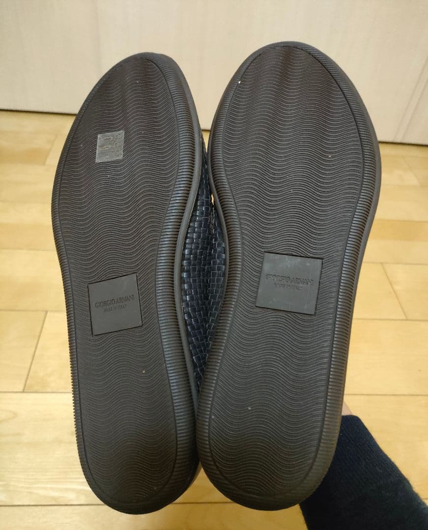 【新品】定価19万 ジョルジオアルマーニ タッセルローファー 茶