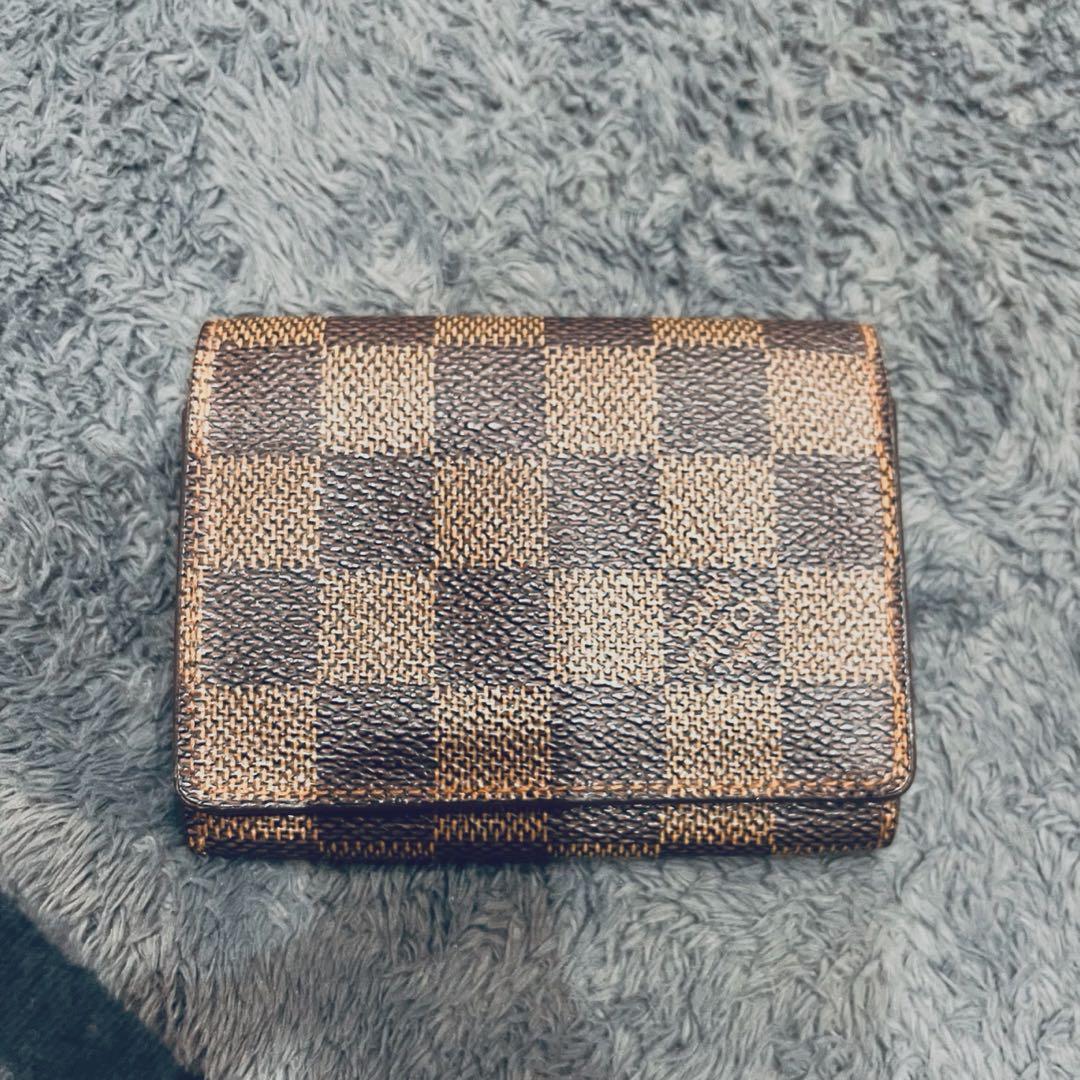 ルイヴィトン アンヴェロップカルトドゥヴィジット ダミエ 名刺入れ カードケース