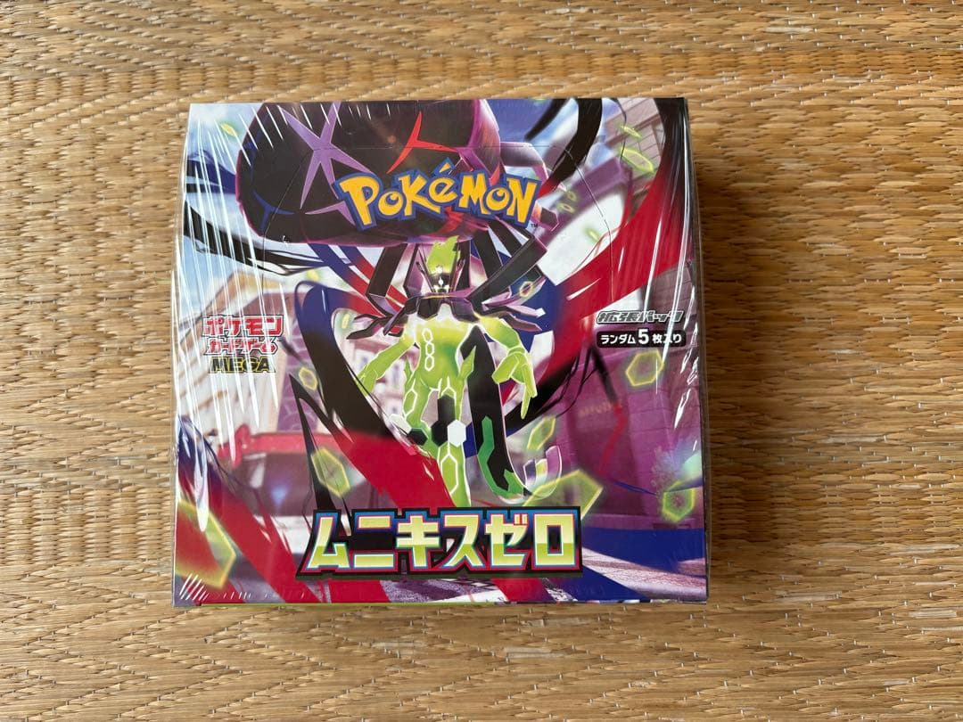 ポケモンカードBOX 新品未使用シュリンク付き　ムニキスゼロ