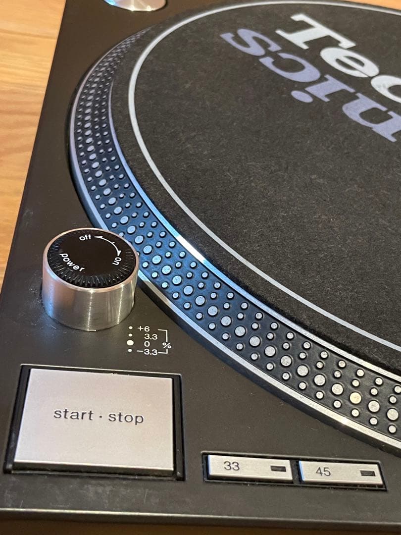 美品　動作確認済　Technics SL-1200MK3D ターンテーブル