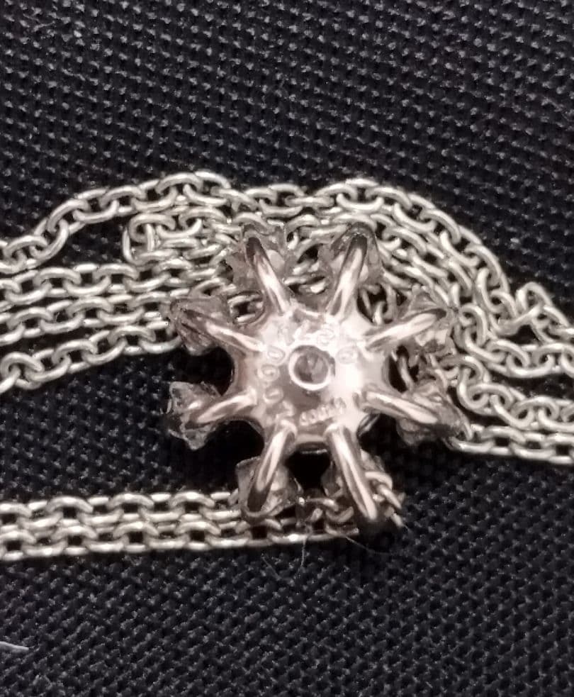 美品　プラチナダイヤモンドネックレス　0.278ct