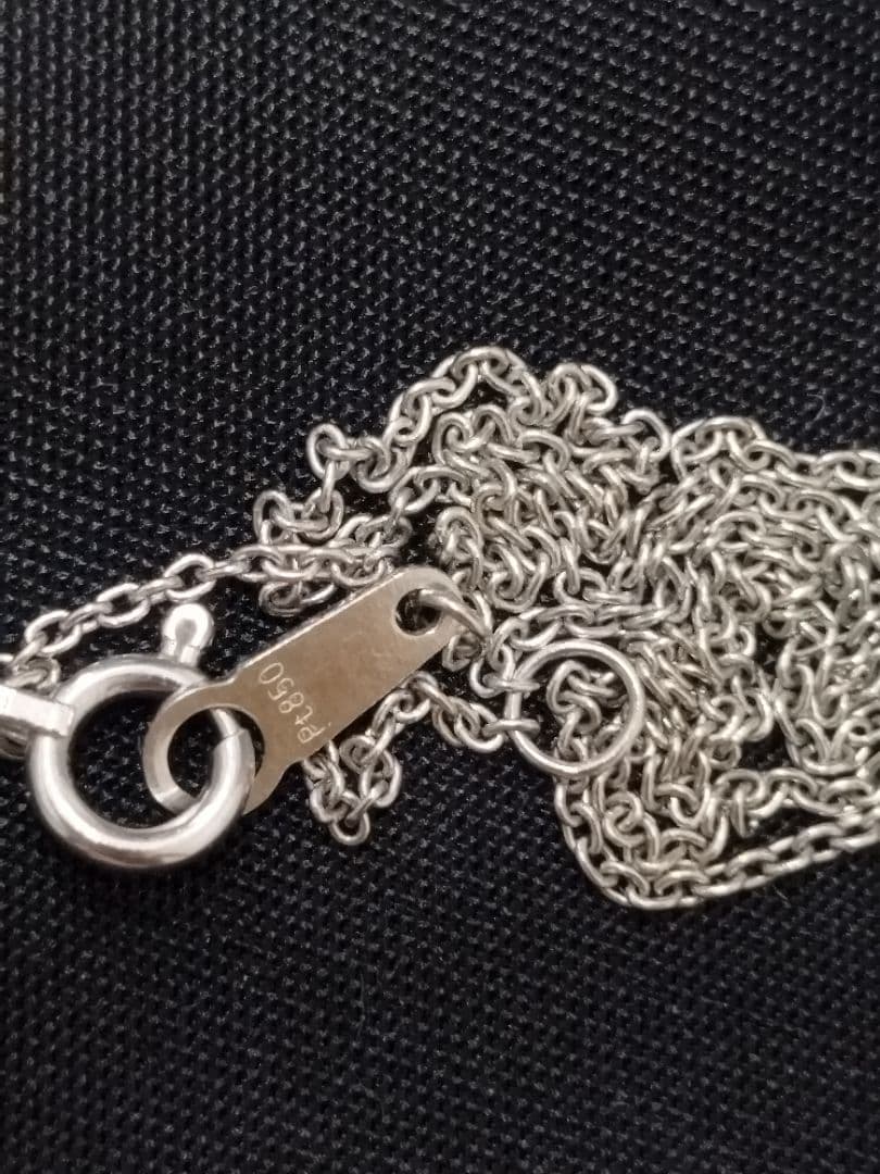 美品　プラチナダイヤモンドネックレス　0.278ct