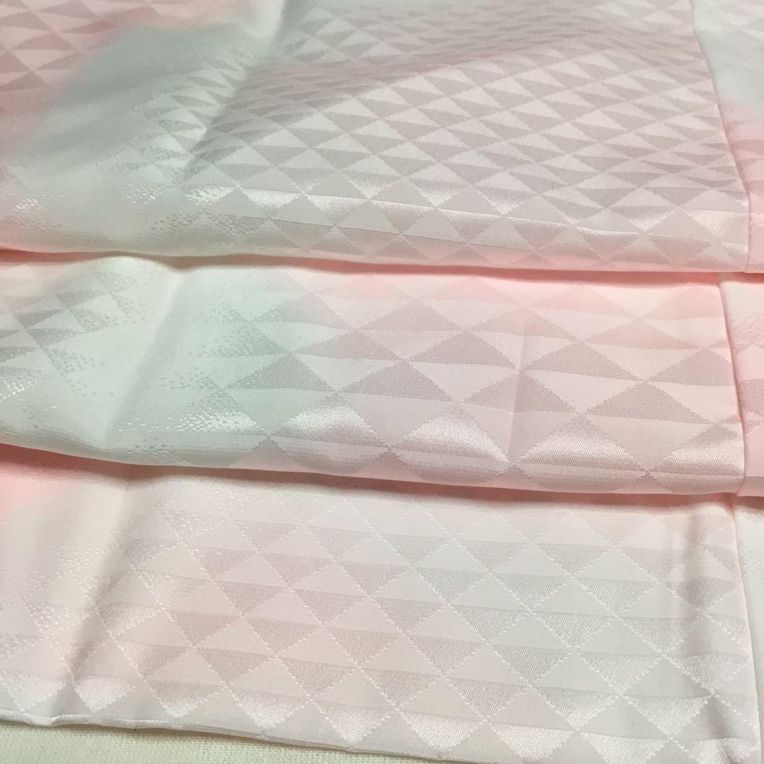 ✨未使用✨　紙人形　プレタ長襦袢　長襦袢　洗える　東レシルック　ピンク〜白