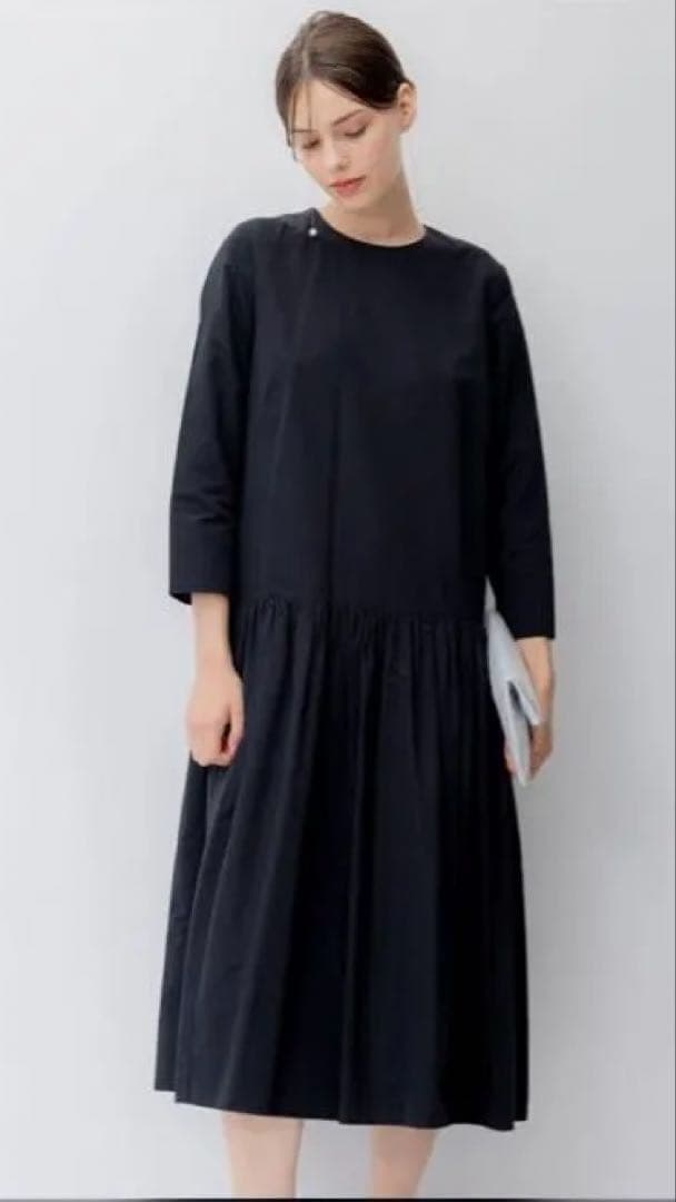 《セレモニー》 23区L 【APPLAUDIR】ソフトタフタ ドレス　ワンピース